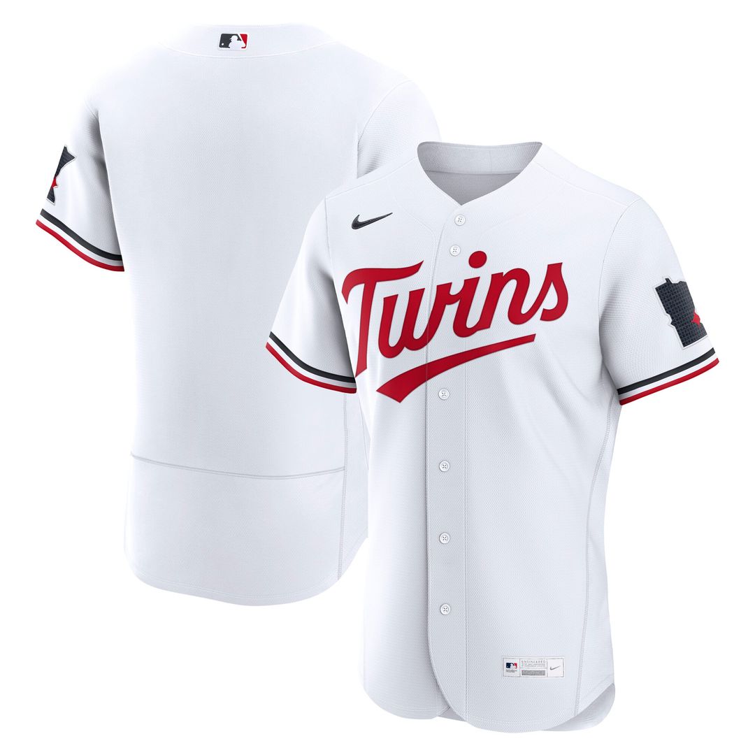 Minnesota Twins Nike Alternate Authentic Jersey - Cream Team Jersey Sports Fan Apparel