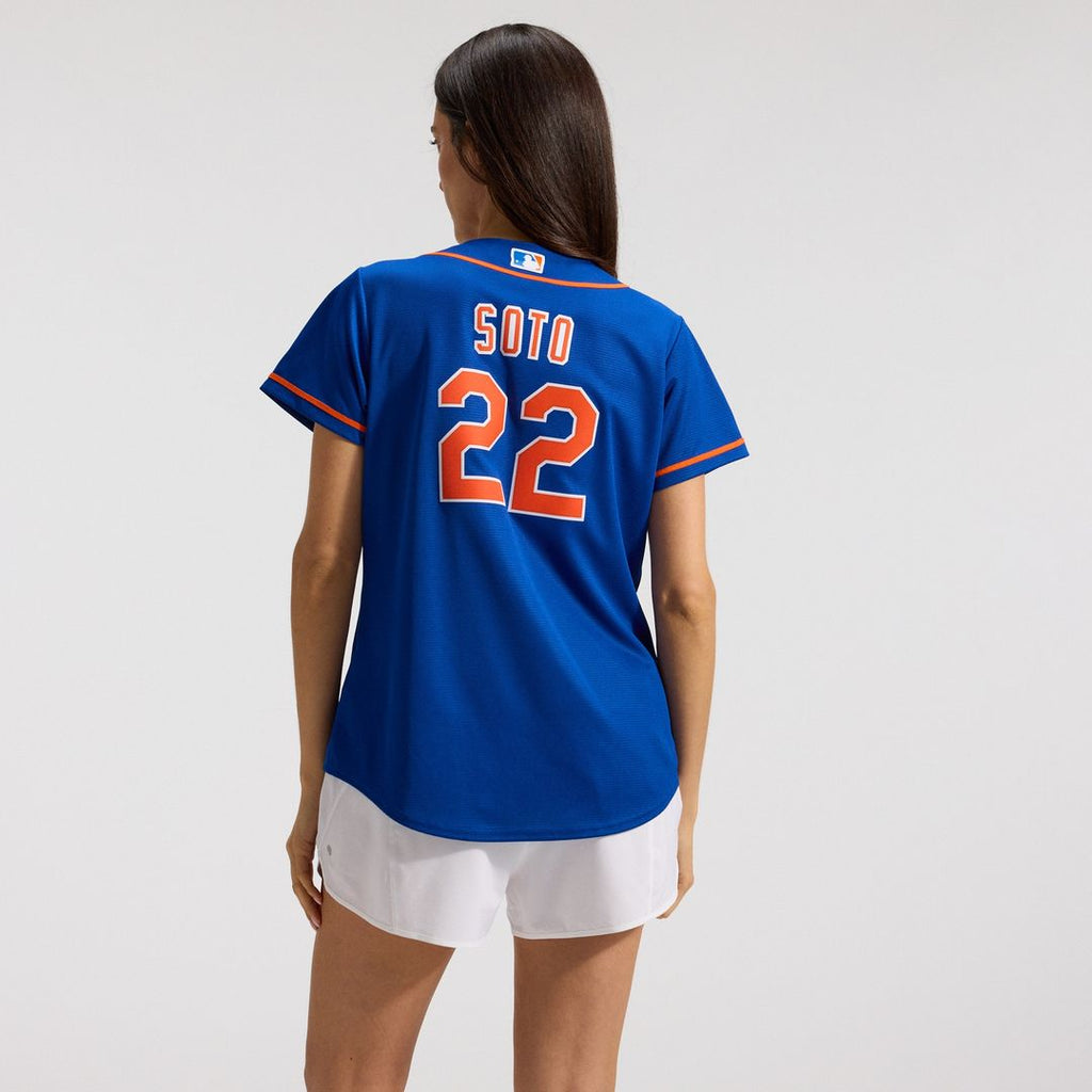 New York Mets Juan Soto Nike Women's Alternate Replica Baseball Jersey - Royal Team Jersey Sports Fan Apparel