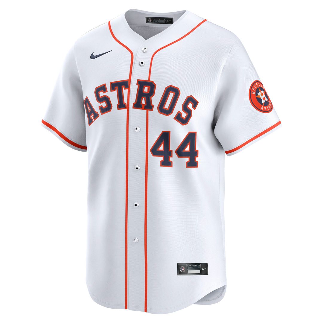 Houston Astros Yordan Alvarez Nike Home Limited Player Jersey - White Team Jersey Sports Fan Apparel