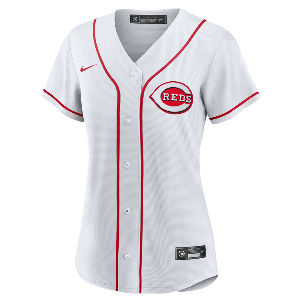 Cincinnati Reds Eugenio Suárez Nike Women's Home Replica Jersey - White Team Jersey Sports Fan Apparel