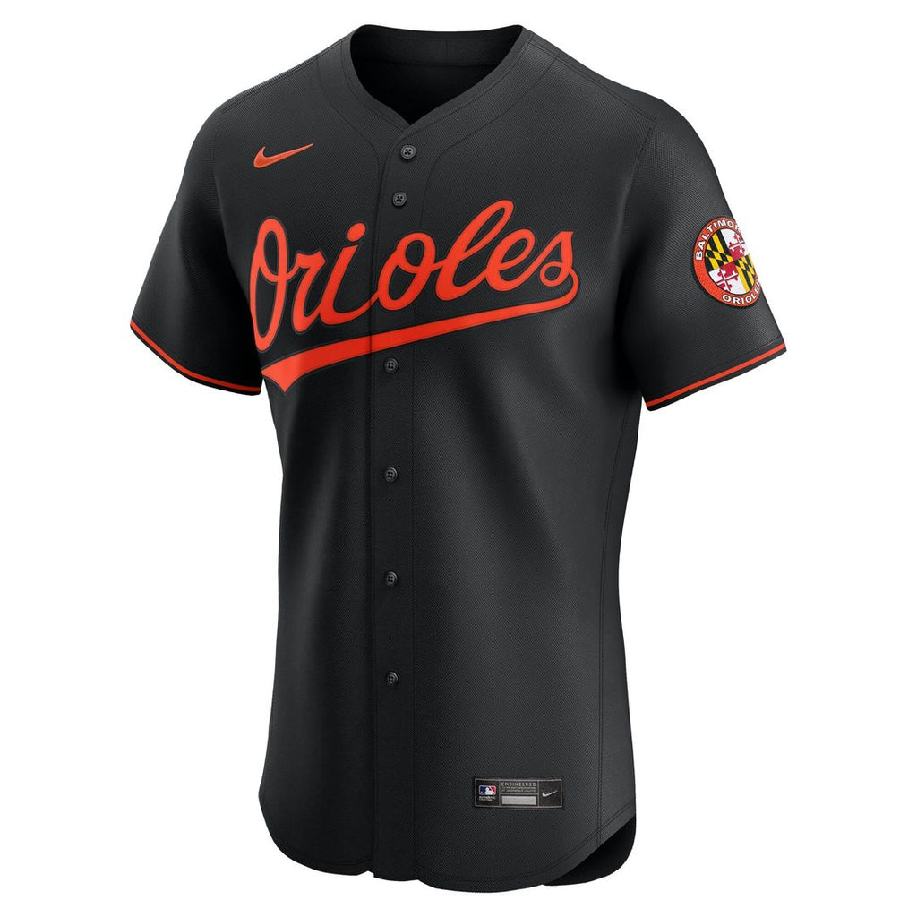 Baltimore Orioles Nike Alternate 2 Elite Jersey - Orange Team Jersey Sports Fan Apparel