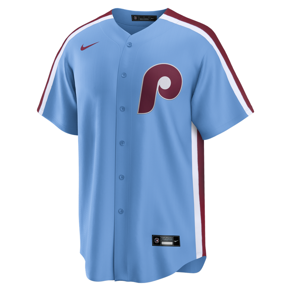 Philadelphia Phillies Bryce Harper Nike Alternate Replica Jersey - Light Blue Team Jersey Sports Fan Apparel