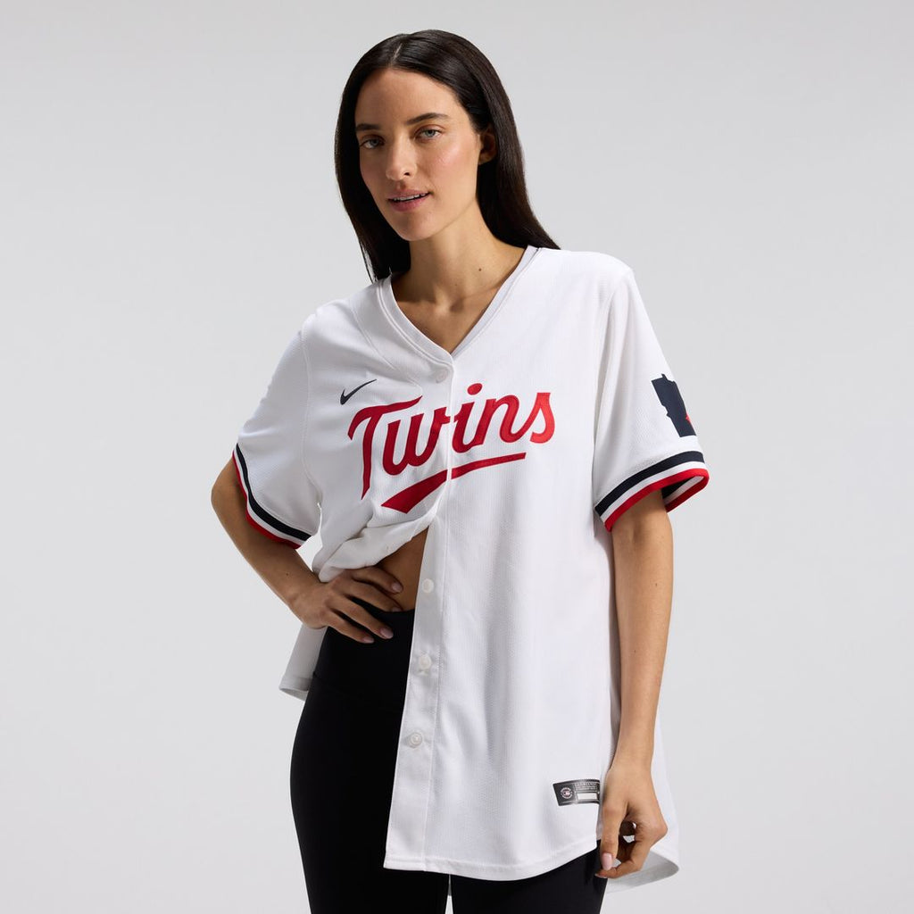 Minnesota Twins Nike Women's Home Limited Jersey - White Team Jersey Sports Fan Apparel