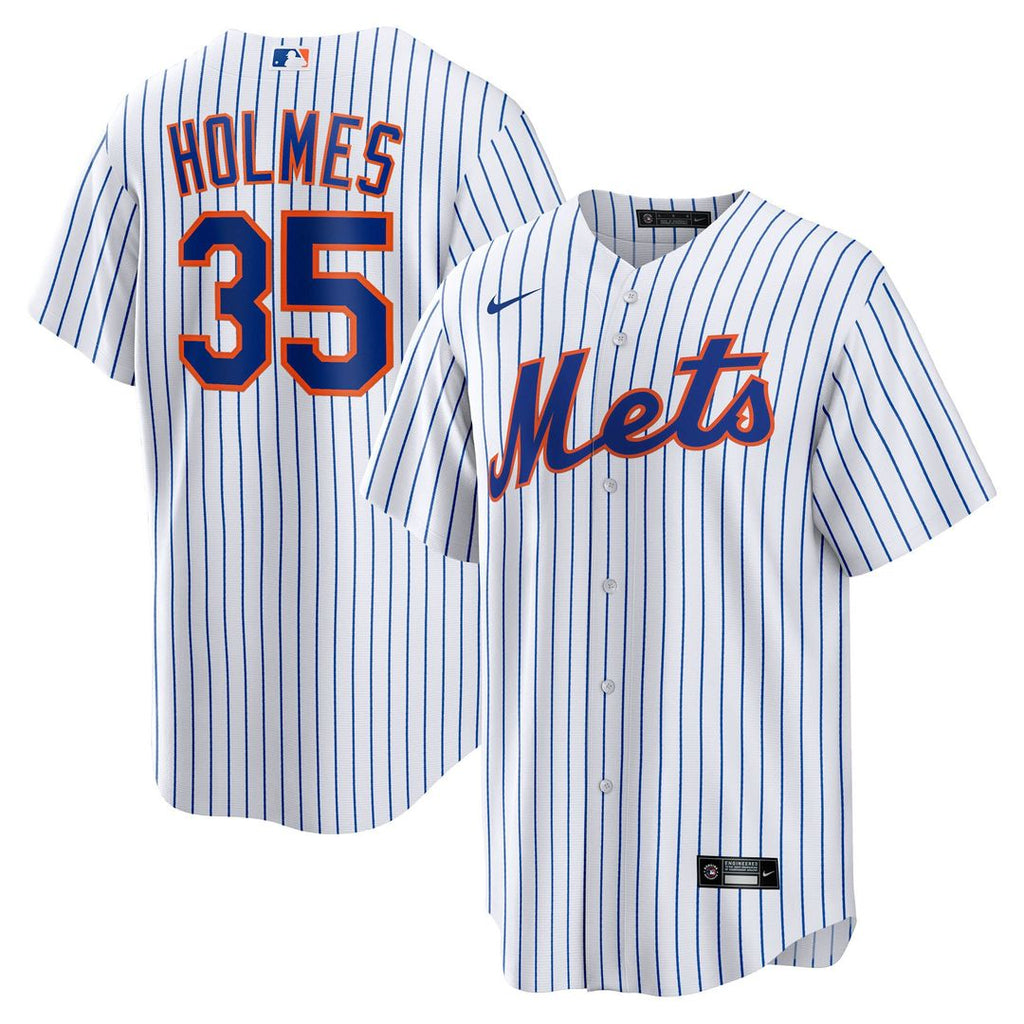 New York Mets Clay Holmes Nike Home Replica Jersey - White Team Jersey Sports Fan Apparel