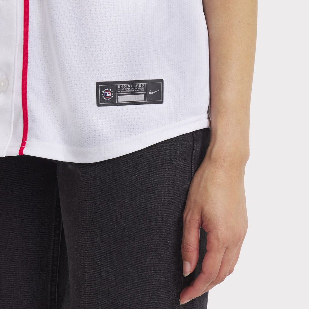 Cincinnati Reds Elly De La Cruz Nike Women's Home Limited Player Jersey - White Team Jersey Sports Fan Apparel