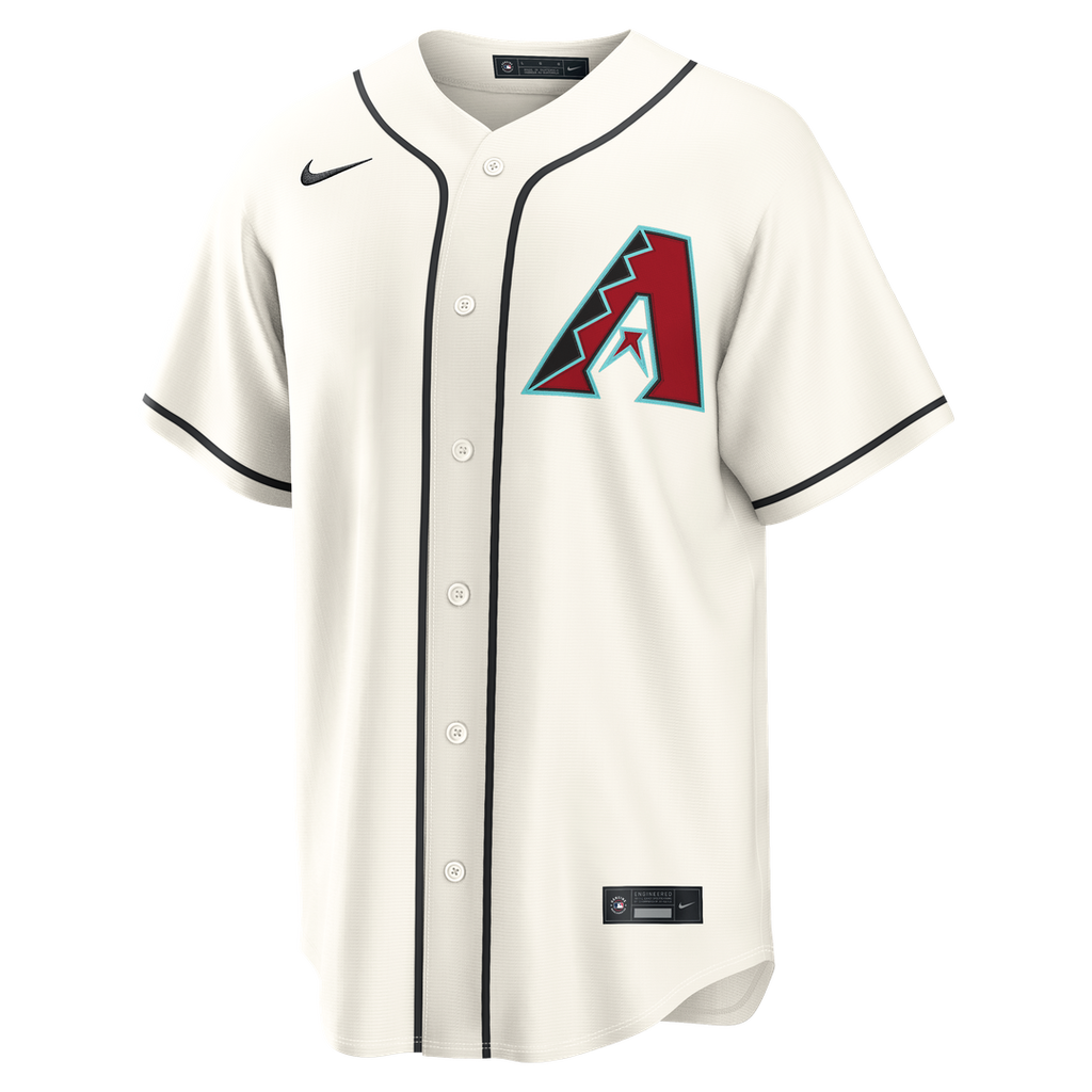 Arizona Diamondbacks Ketel Marte Nike Home Replica Jersey - Cream Team Jersey Sports Fan Apparel