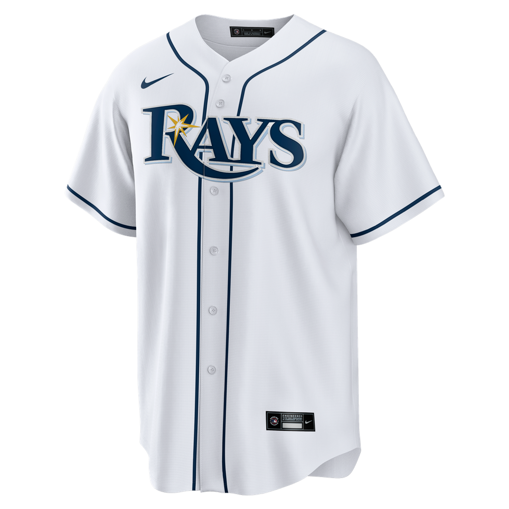 Tampa Bay Rays Nike Home Big & Tall Replica Jersey - White Team Jersey Sports Fan Apparel