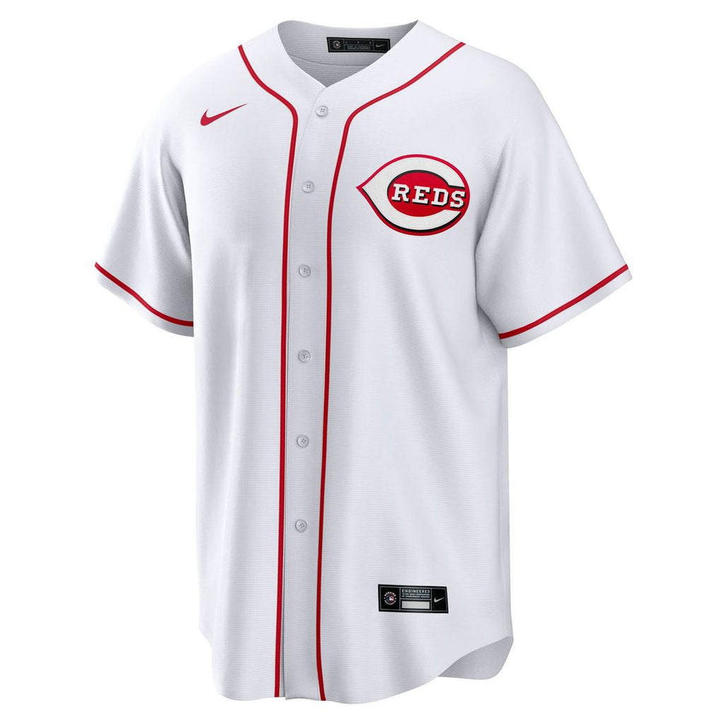 Cincinnati Reds Jose Trevino Nike Home Replica Jersey - White Team Jersey Sports Fan Apparel