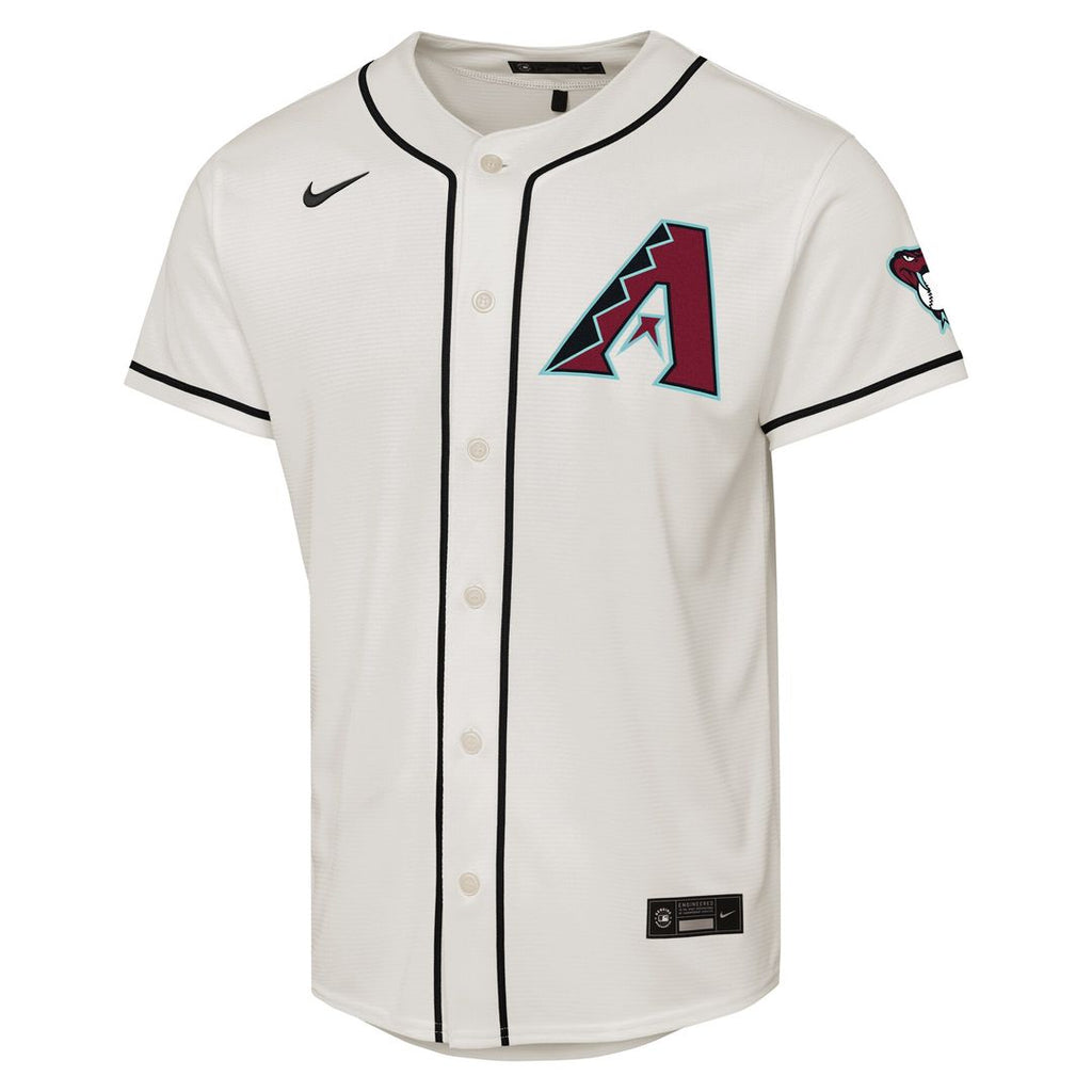 Arizona Diamondbacks Corbin Carroll Nike Youth Home Stadium Jersey - Cream Team Jersey Sports Fan Apparel