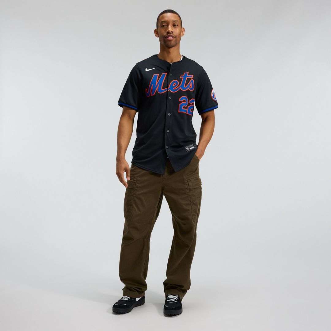 New York Mets Juan Soto Nike Alternate Limited Jersey - Black Team Jersey Sports Fan Apparel