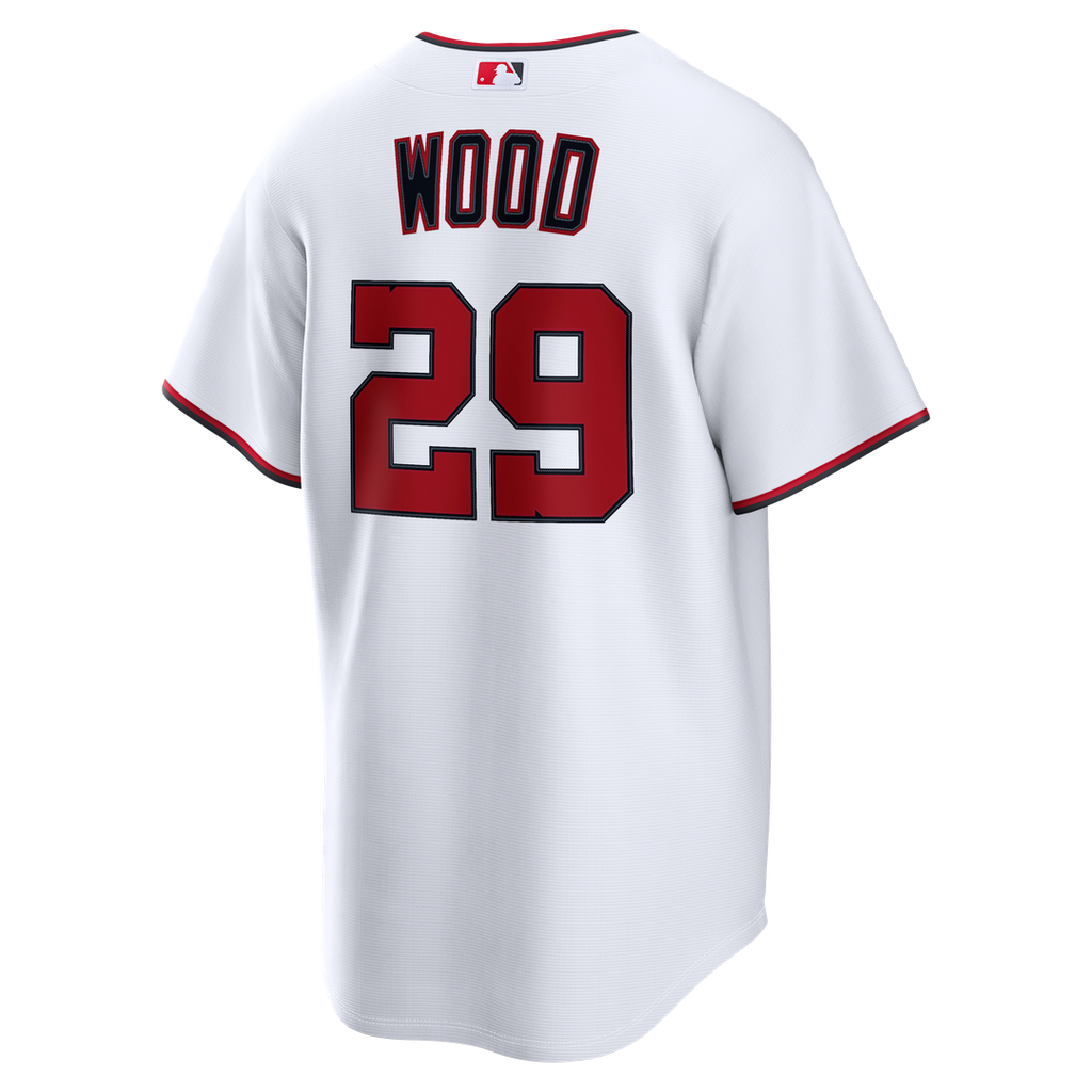 Washington Nationals James Wood Nike Home Replica Jersey - White Team Jersey Sports Fan Apparel