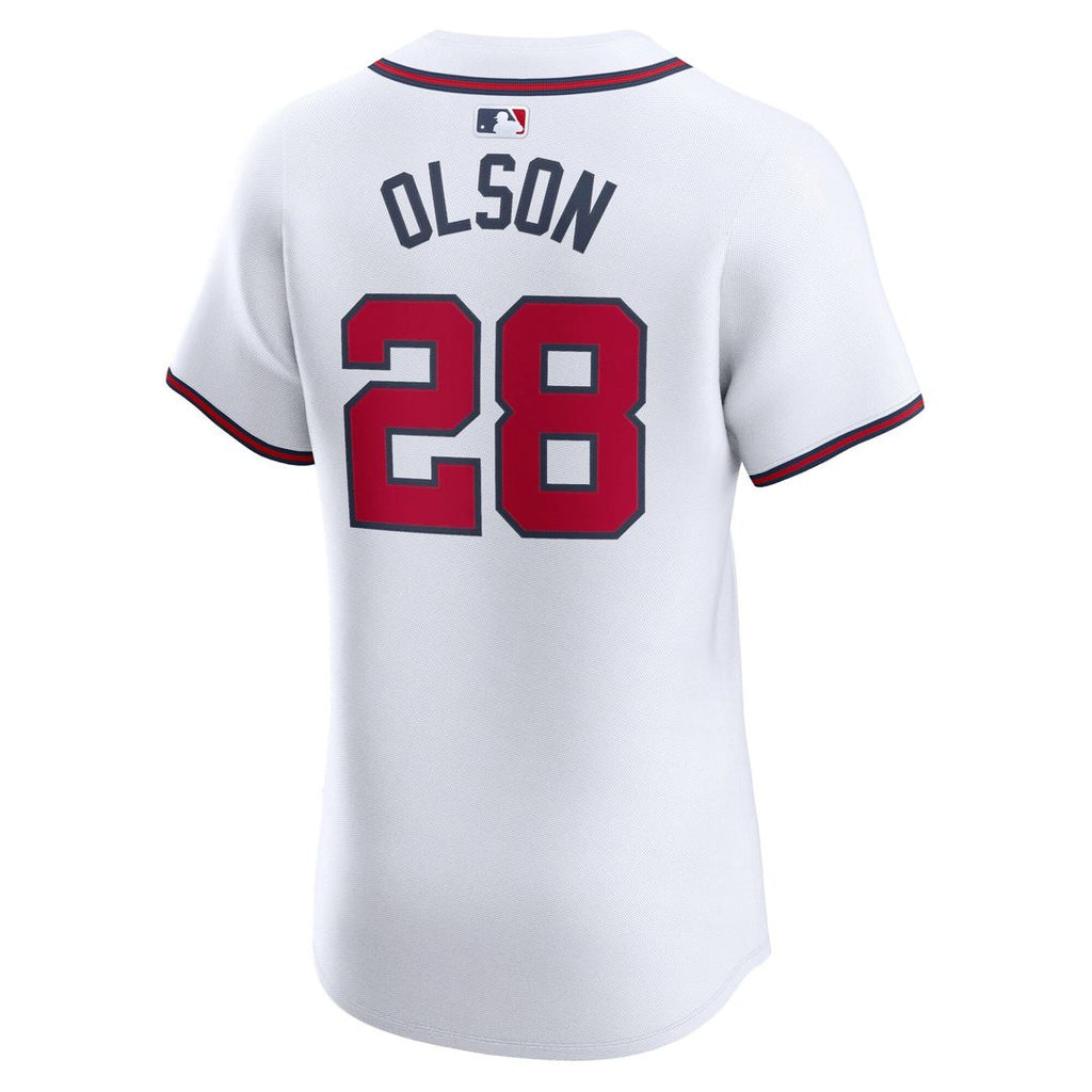 Atlanta Braves Matt Olson Nike Home Elite Player Jersey - White Team Jersey Sports Fan Apparel