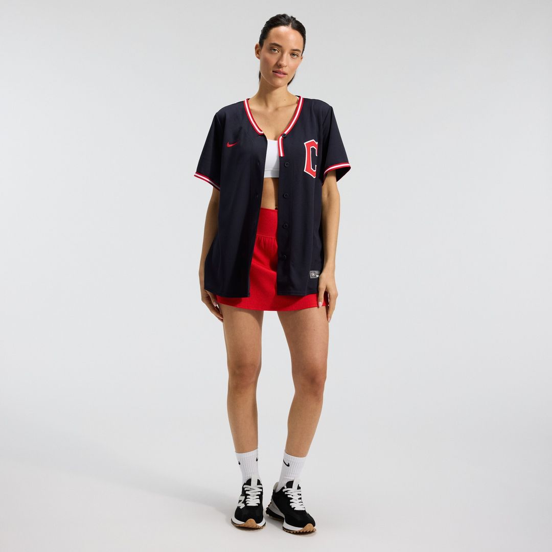 Cleveland Guardians Nike Women's Alternate 2 Replica Jersey - Red Team Jersey Sports Fan Apparel