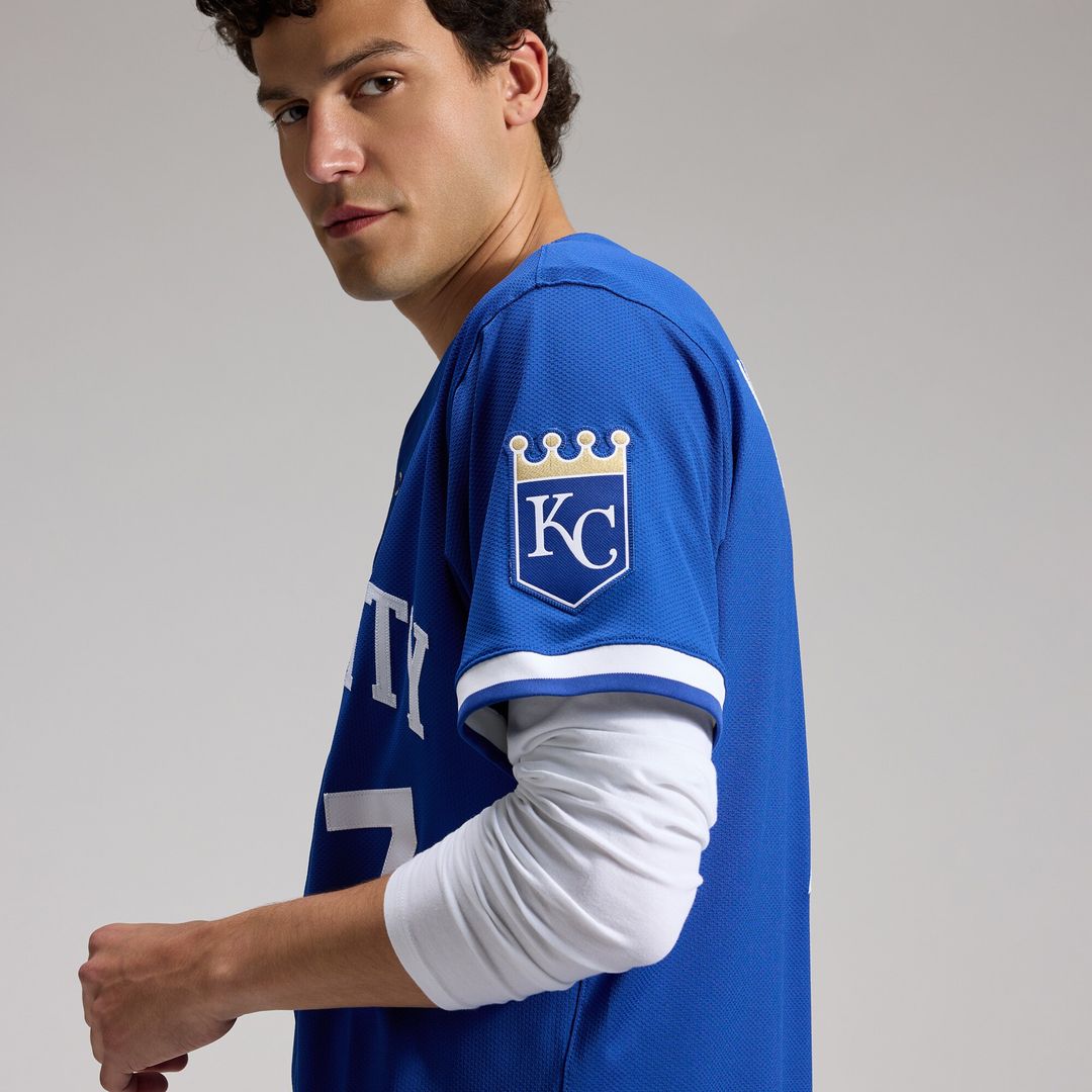 Kansas City Royals Bobby Witt Jr. Nike Home ElitePlayer Jersey - White Team Jersey Sports Fan Apparel