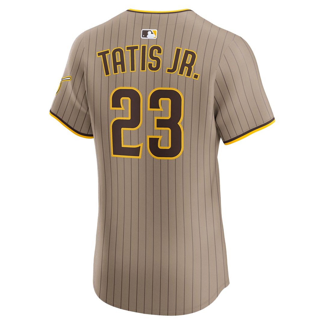 San Diego Padres Fernando Tatis Jr. Nike Alternate Elite Jersey - Sand Team Jersey Sports Fan Apparel