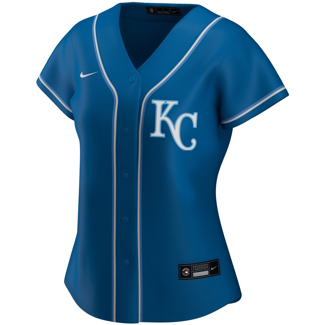 Kansas City Royals Nike Women's Home Replica Team Logo Jersey - White Team Jersey Sports Fan Apparel