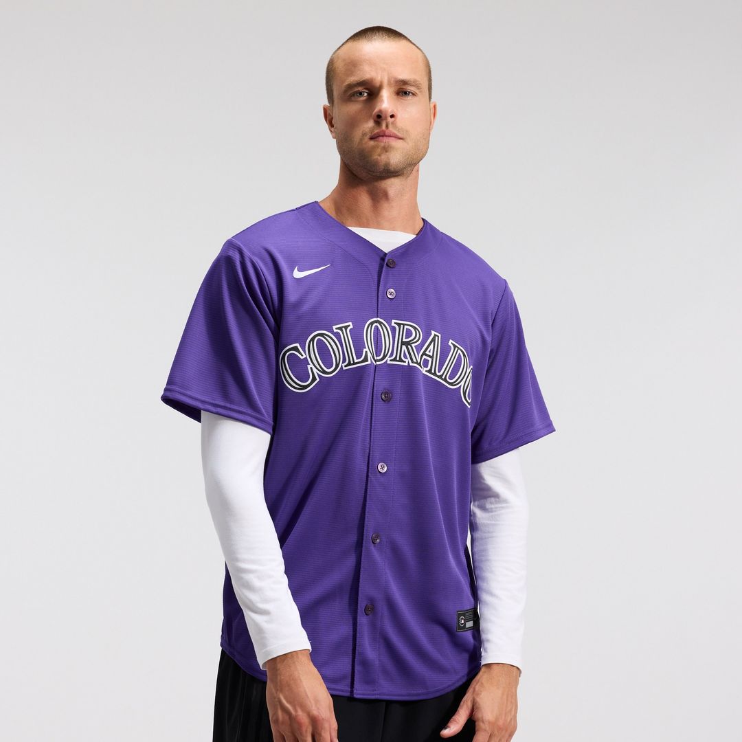 Colorado Rockies Nike Home Replica Team Jersey - White Team Jersey Sports Fan Apparel