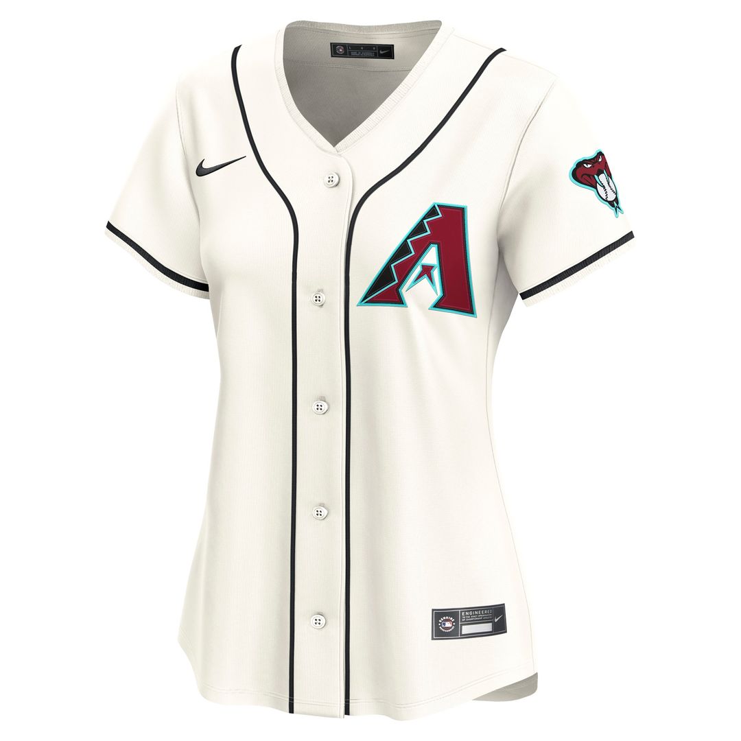 Arizona Diamondbacks Nike Women's Home Limited Custom Jersey - Cream Team Jersey Sports Fan Apparel