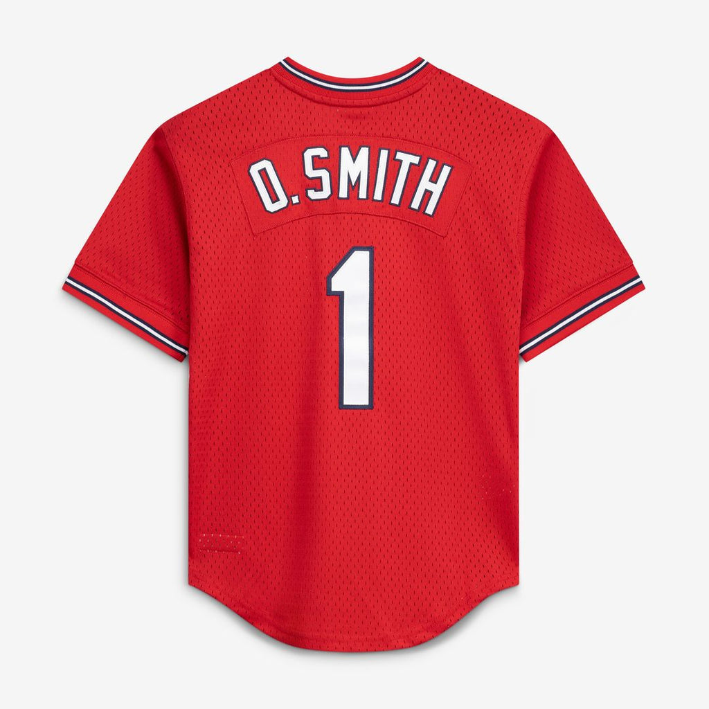 St. Louis Cardinals Ozzie Smith Mitchell & Ness Authentic Batting Practice Jersey - Scarlet Team Jersey Sports Fan Apparel