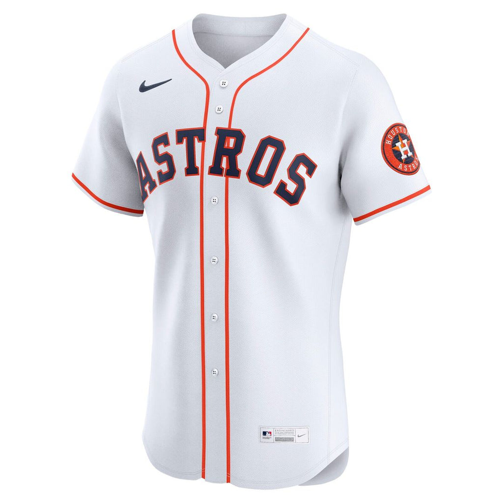 Houston Astros Nike Home Elite Jersey - White Team Jersey Sports Fan Apparel