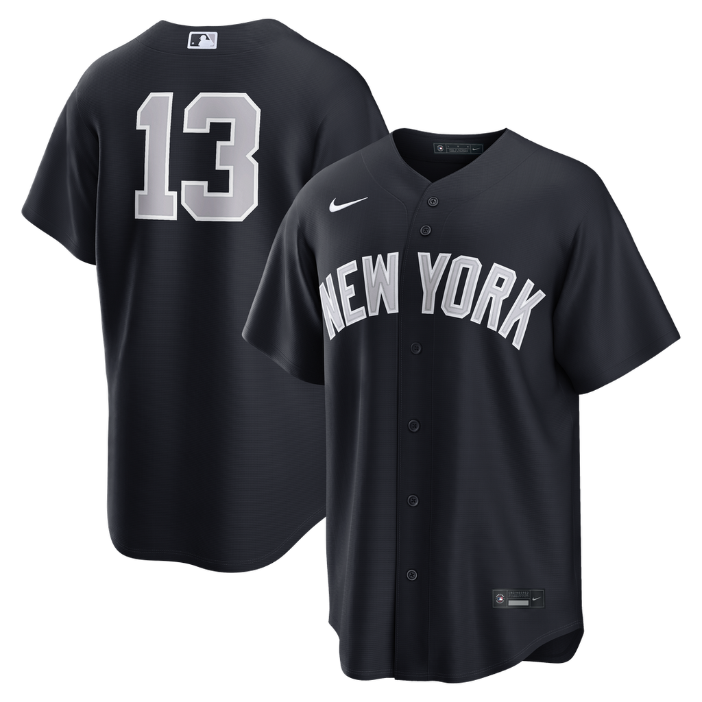 New York Yankees Jazz Chisholm Jr. Nike Alternate Replica Jersey - Navy Team Jersey Sports Fan Apparel