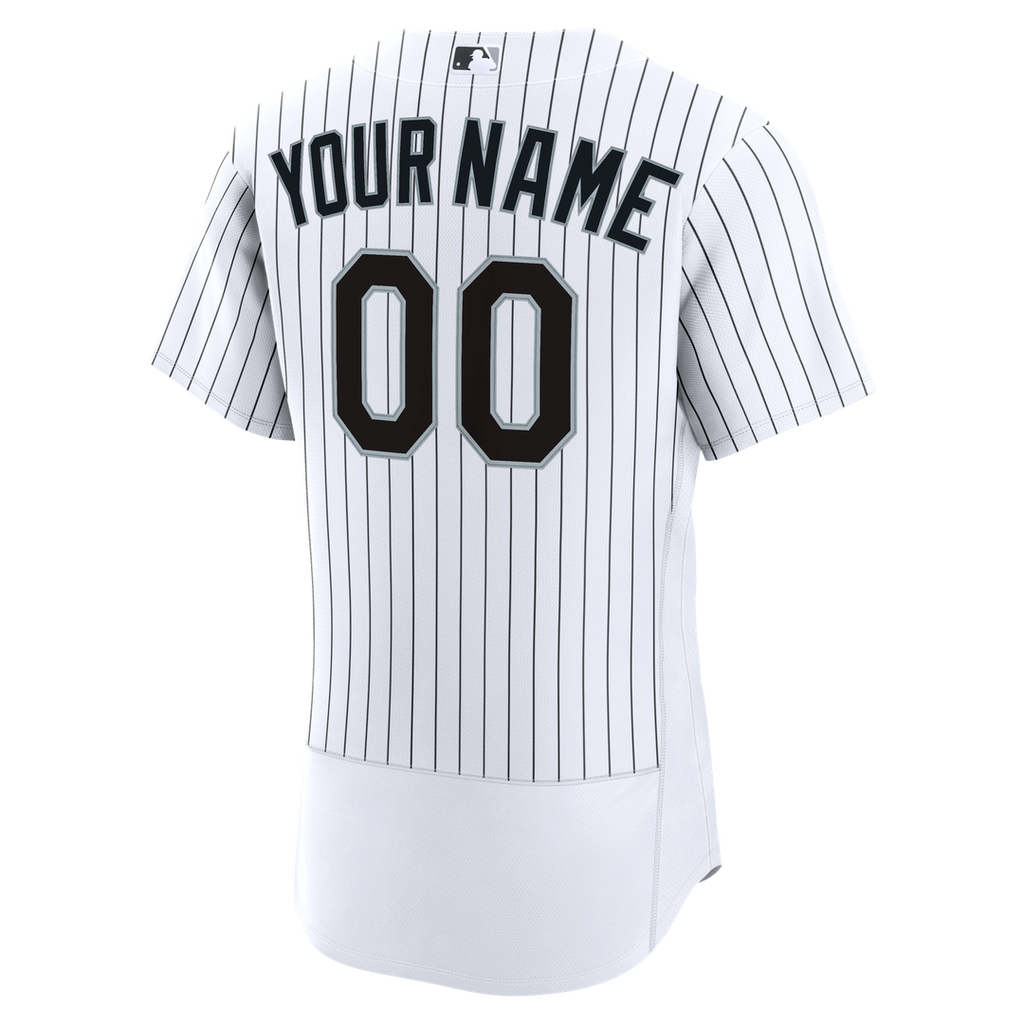 Chicago White Sox Nike Home Authentic Custom Jersey - White Team Jersey Sports Fan Apparel