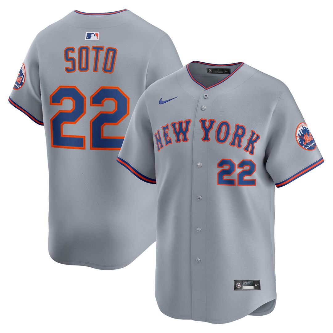 New York Mets Juan Soto Nike Home Limited Jersey - White Team Jersey Sports Fan Apparel