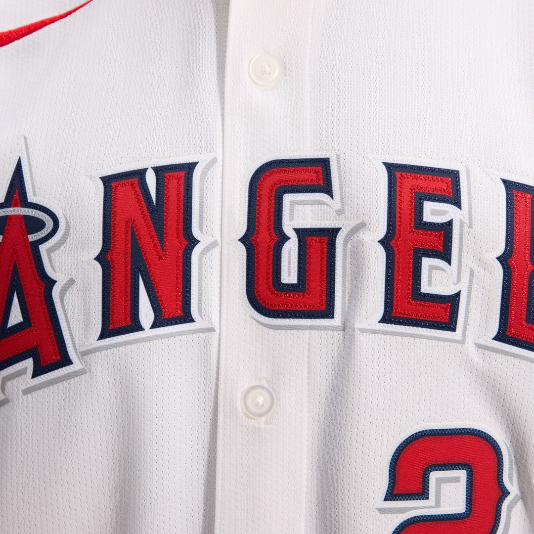 Los Angeles Angels Mike Trout Nike Home Limited Player Jersey - White Team Jersey Sports Fan Apparel