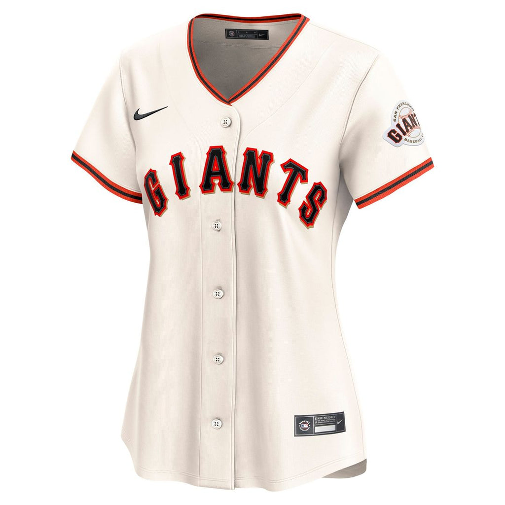 San Francisco Giants Nike Women's Home Limited Custom Jersey - Cream Team Jersey Sports Fan Apparel