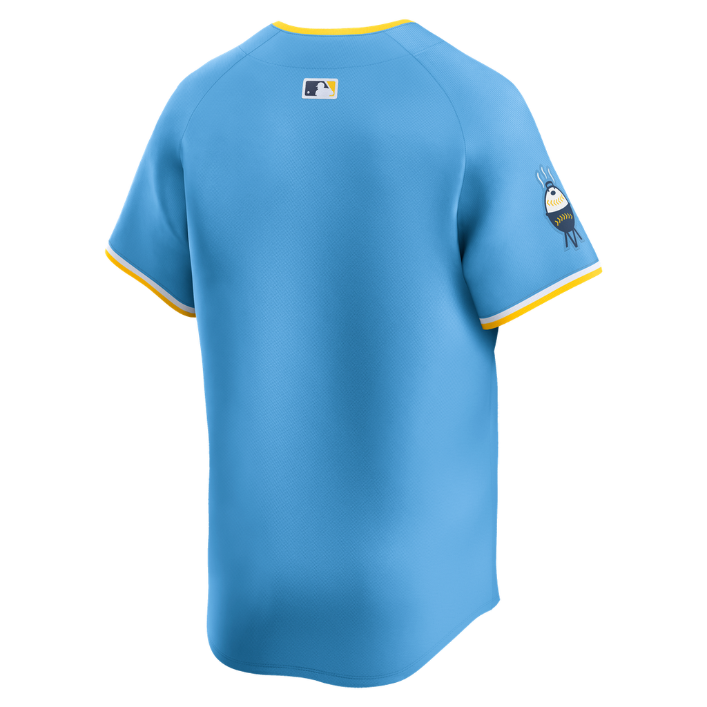 Milwaukee Brewers Nike City Connect Limited Jersey - Light Blue Team Jersey Sports Fan Apparel