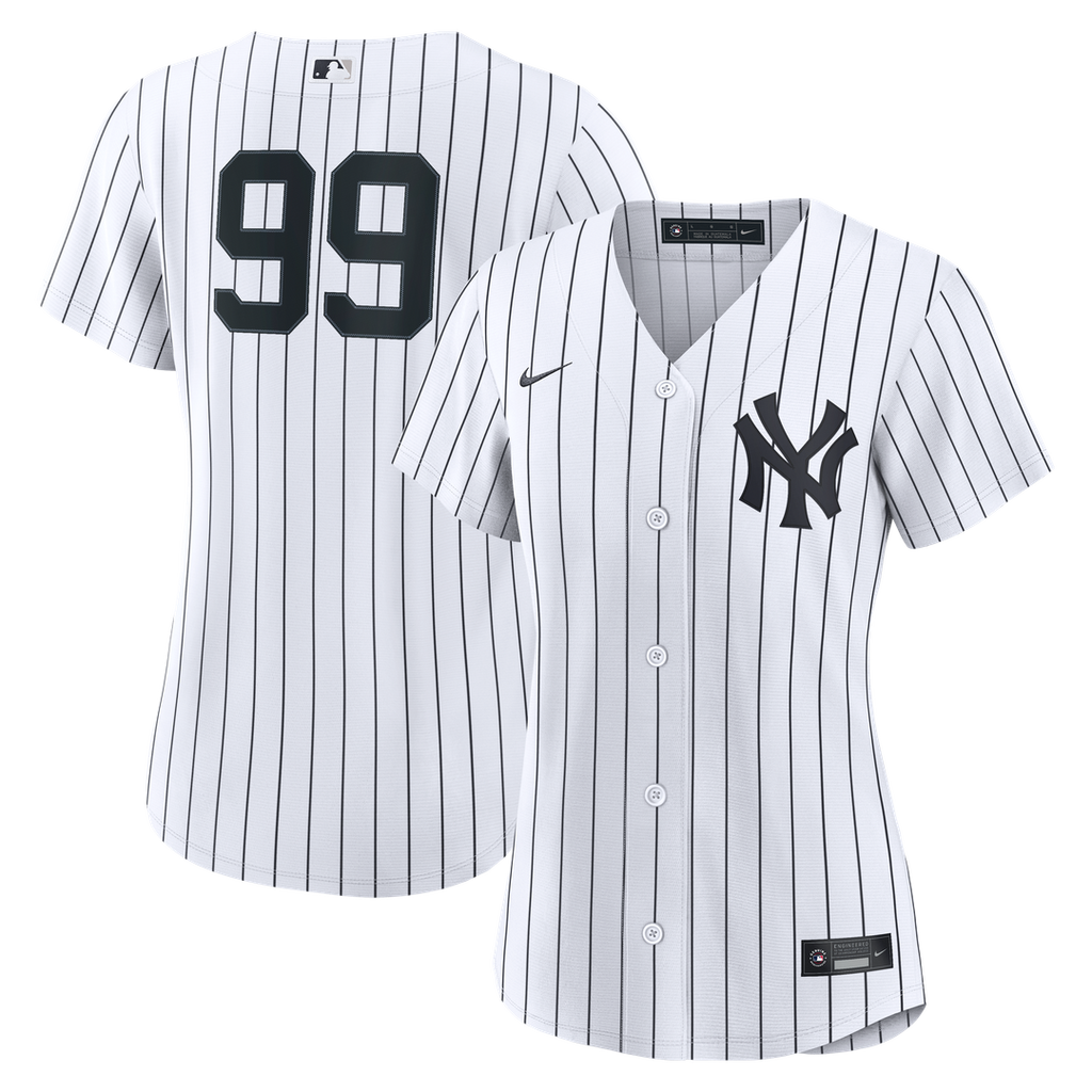New York Yankees Aaron Judge Nike Women's Home Replica Jersey - White Team Jersey Sports Fan Apparel