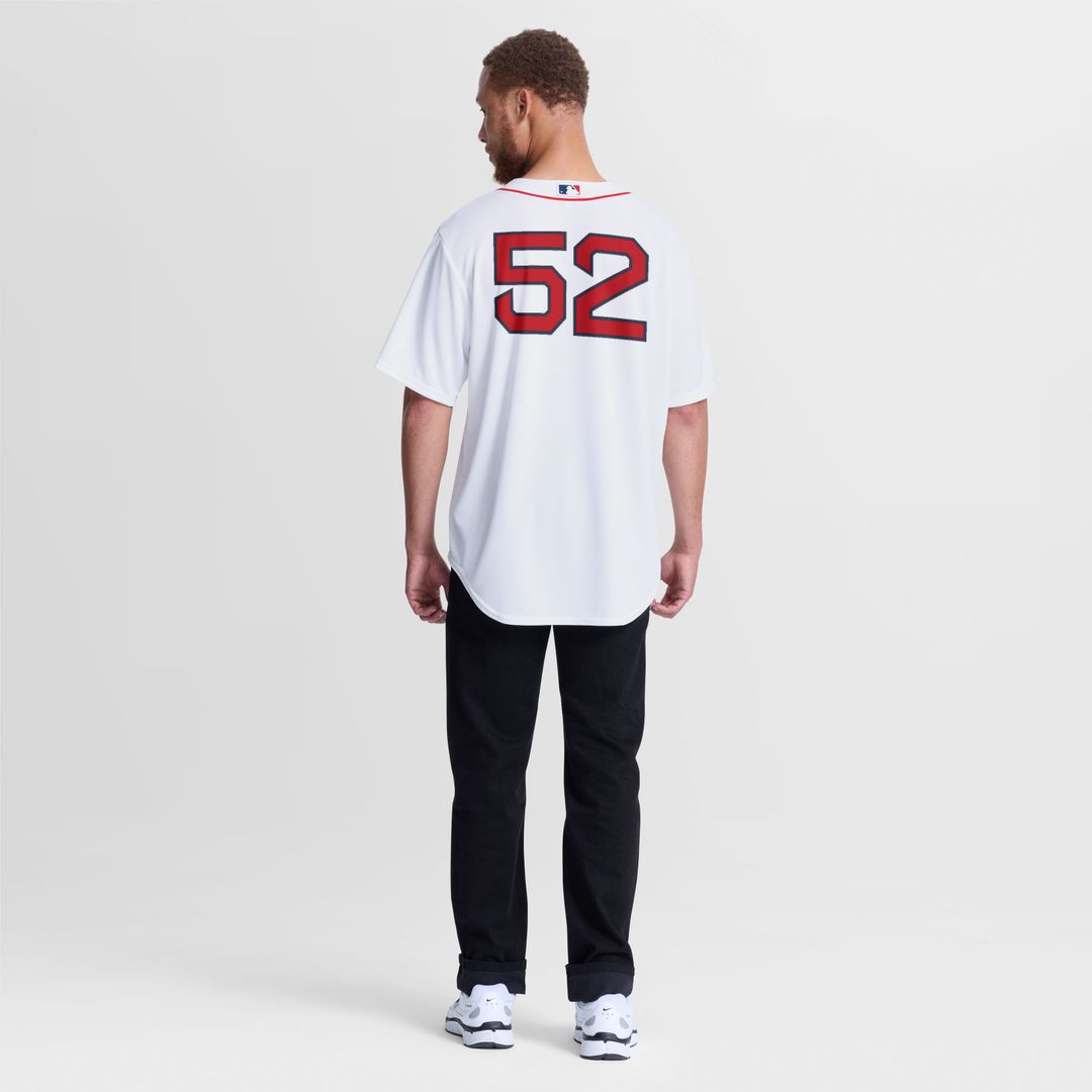Boston Red Sox Wilyer Abreu Nike Home Replica Jersey - White Team Jersey Sports Fan Apparel