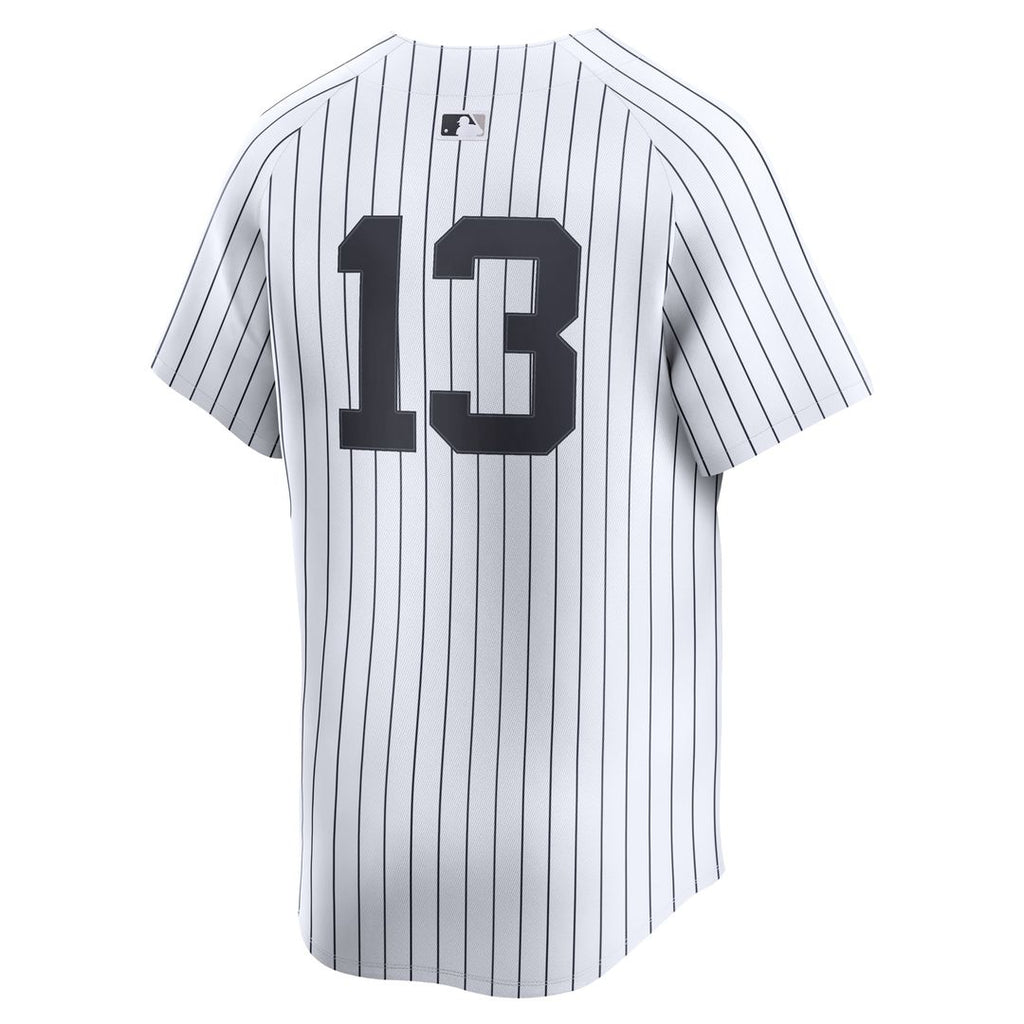 New York Yankees Jazz Chisholm Jr. Nike Home Limited Player Jersey - White Team Jersey Sports Fan Apparel