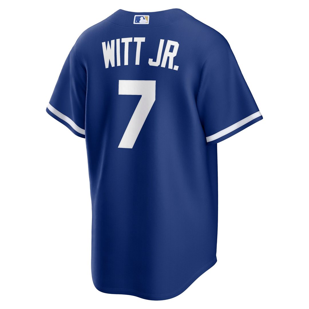 Kansas City Royals Bobby Witt Jr. Nike Alternate Replica Jersey - Royal Team Jersey Sports Fan Apparel