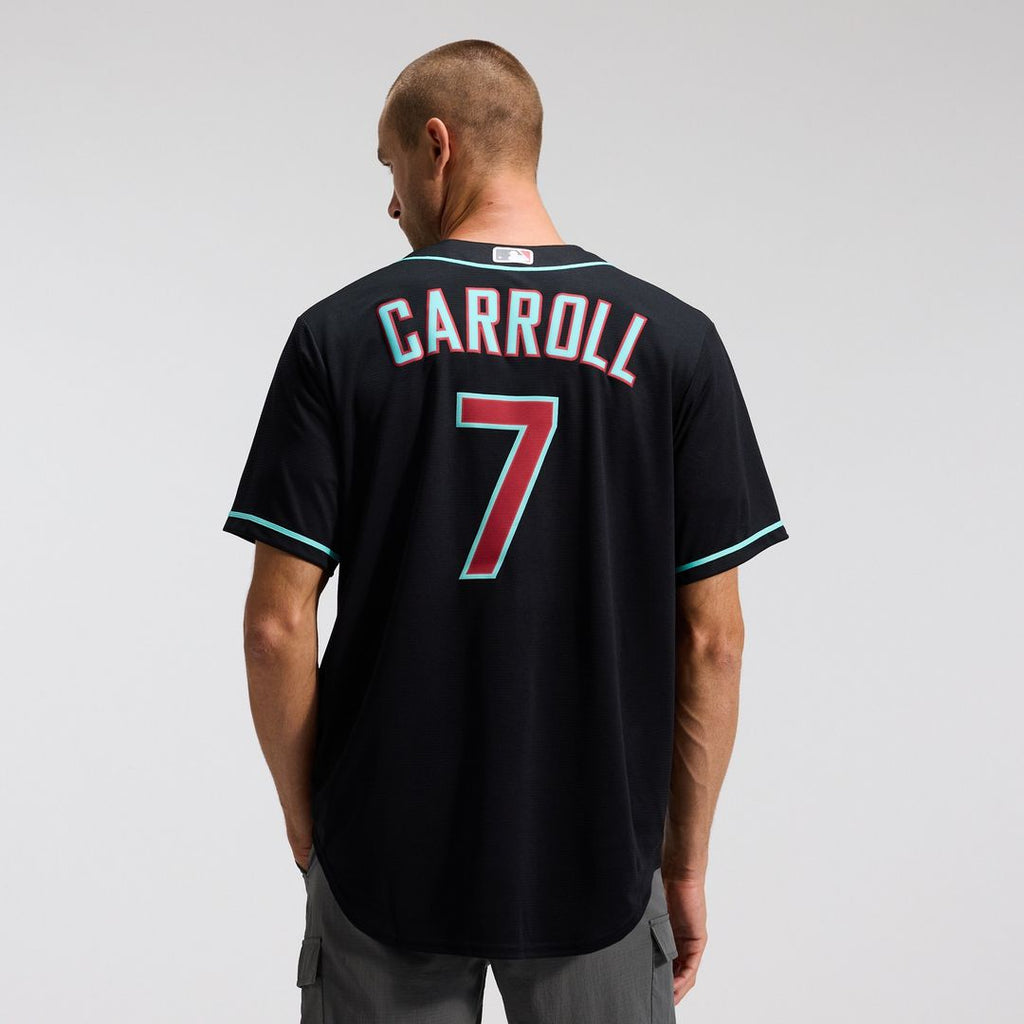 Arizona Diamondbacks Corbin Carroll Nike Alternate 2 Replica Jersey - Crimson Team Jersey Sports Fan Apparel