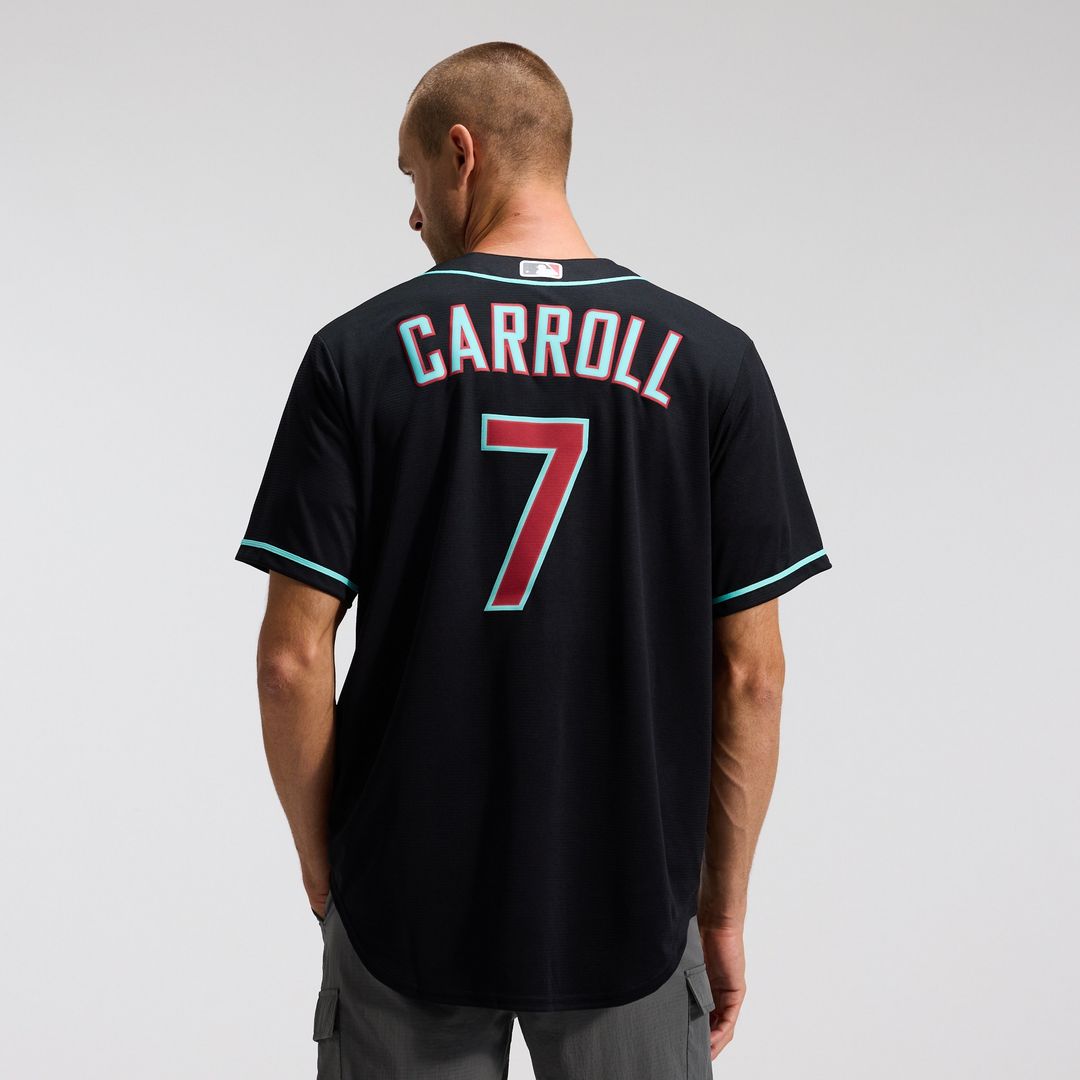 Arizona Diamondbacks Corbin Carroll Nike Alternate 2 Replica Jersey - Crimson Team Jersey Sports Fan Apparel