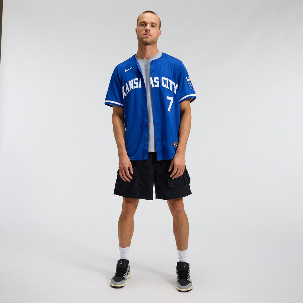 Kansas City Royals Bobby Witt Jr. Nike Alternate 2 Limited Player Jersey - Royal Team Jersey Sports Fan Apparel