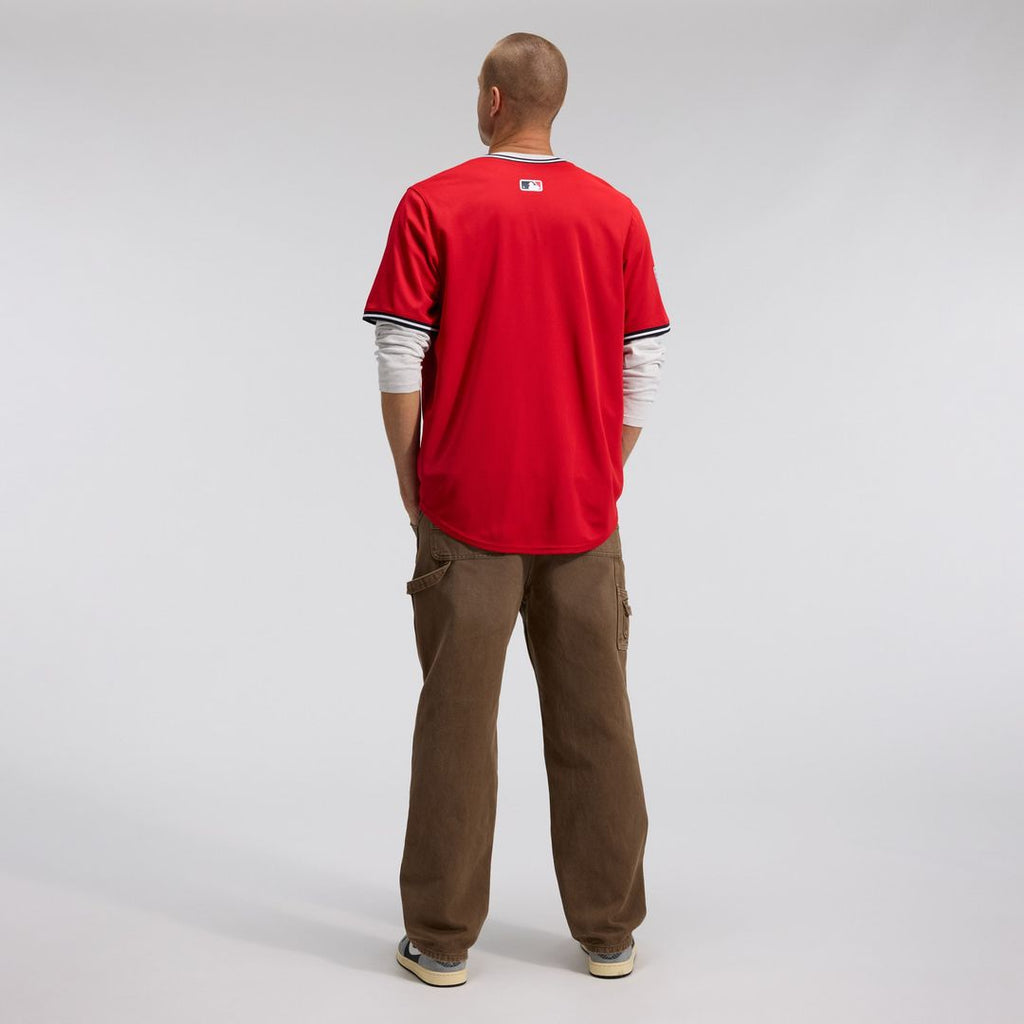 Cleveland Guardians Nike Alternate Limited Jersey - Red Team Jersey Sports Fan Apparel