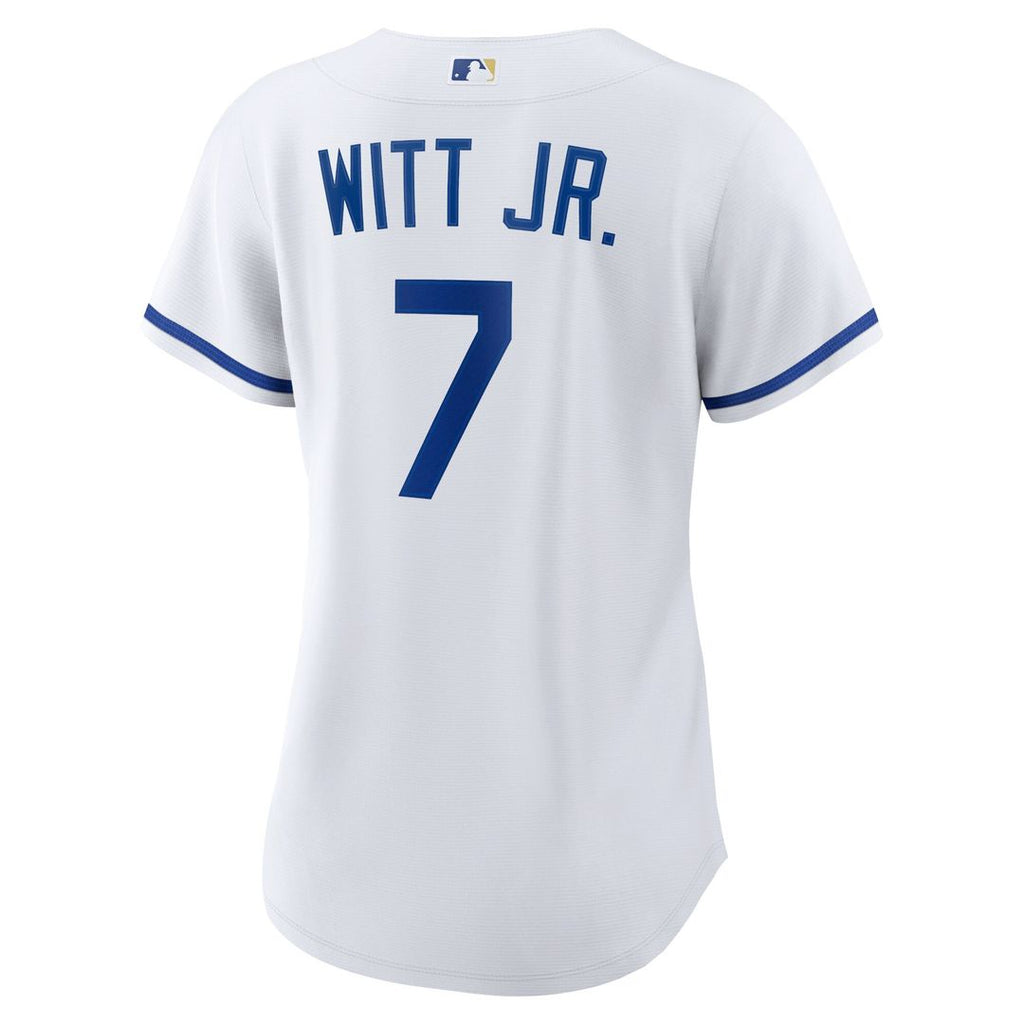 Kansas City Royals Bobby Witt Jr. Nike Women's Home Replica Player Jersey - White Team Jersey Sports Fan Apparel