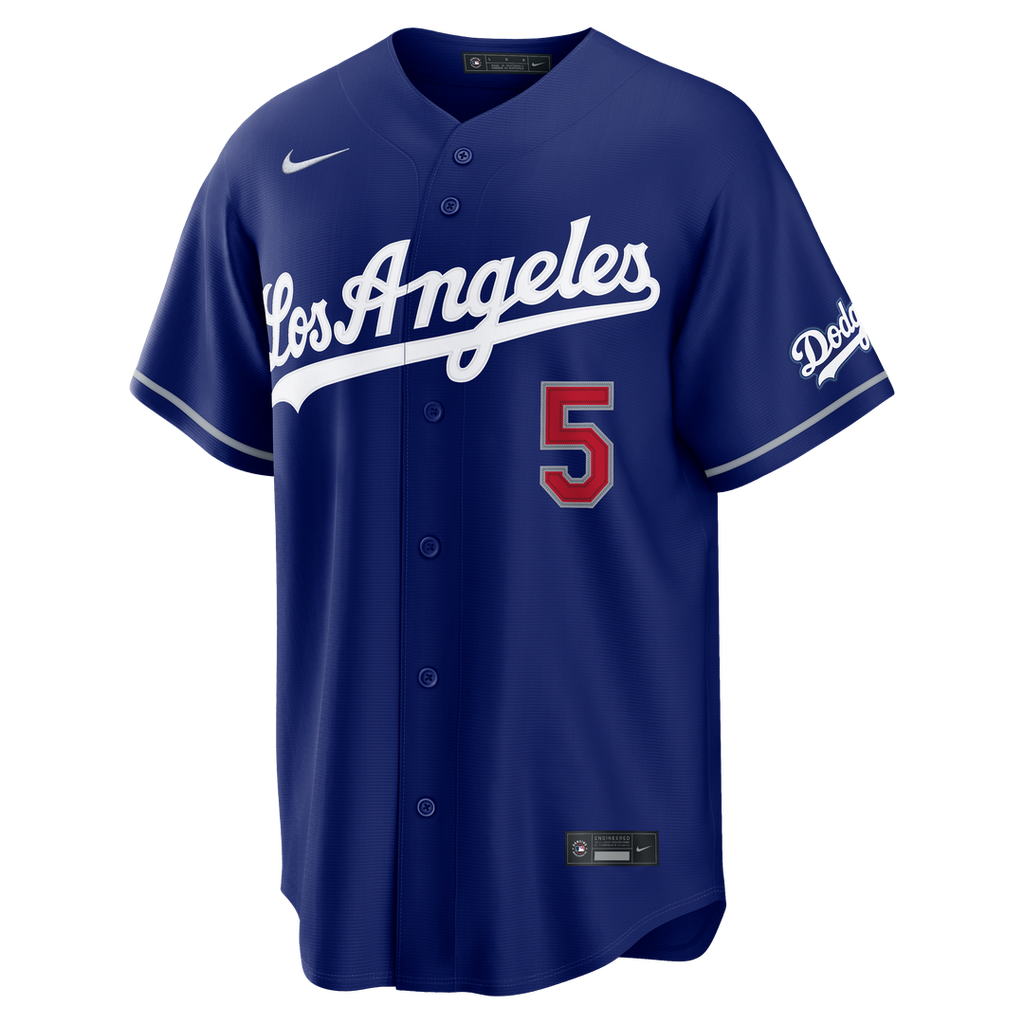 Los Angeles Dodgers Freddie Freeman Nike Home Stadium Jersey - White Team Jersey Sports Fan Apparel