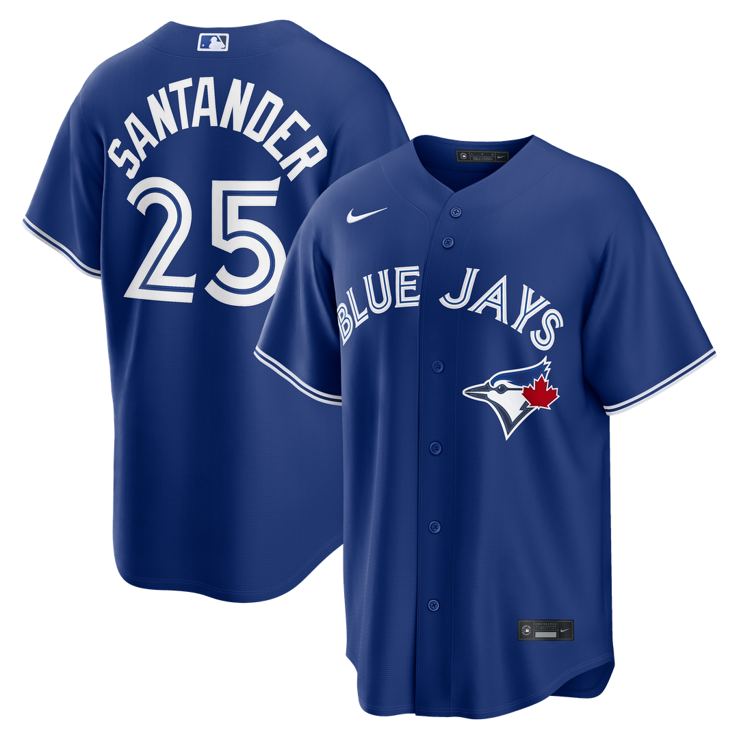 Toronto Blue Jays Anthony Santander Nike Road Replica Jersey - Gray Team Jersey Sports Fan Apparel