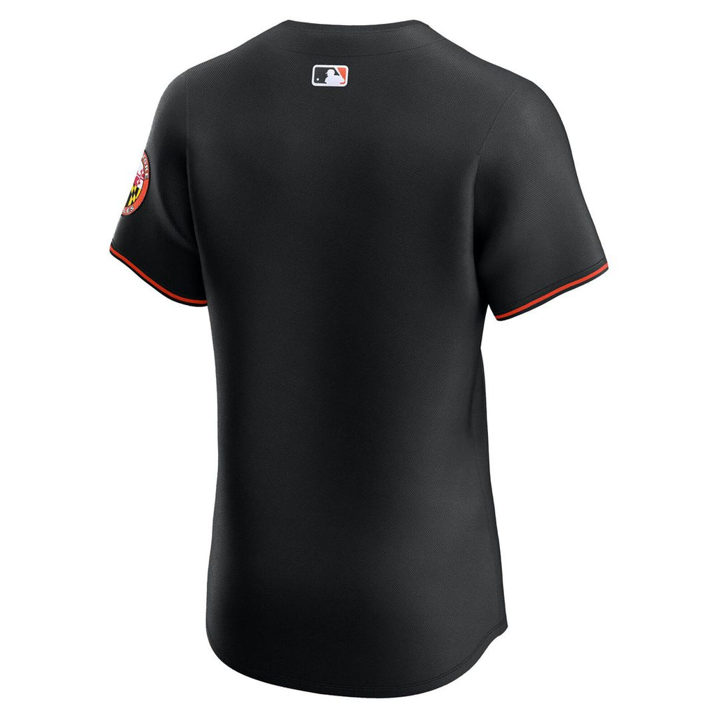 Baltimore Orioles Nike Alternate Elite Jersey - Black Team Jersey Sports Fan Apparel