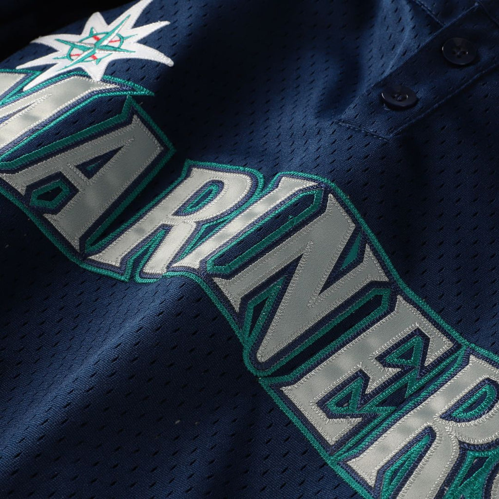 Seattle Mariners Ken Griffey Jr. Mitchell & Ness Big & Tall Cooperstown Mesh Batting Practice Jersey - Royal Team Jersey Sports Fan Apparel