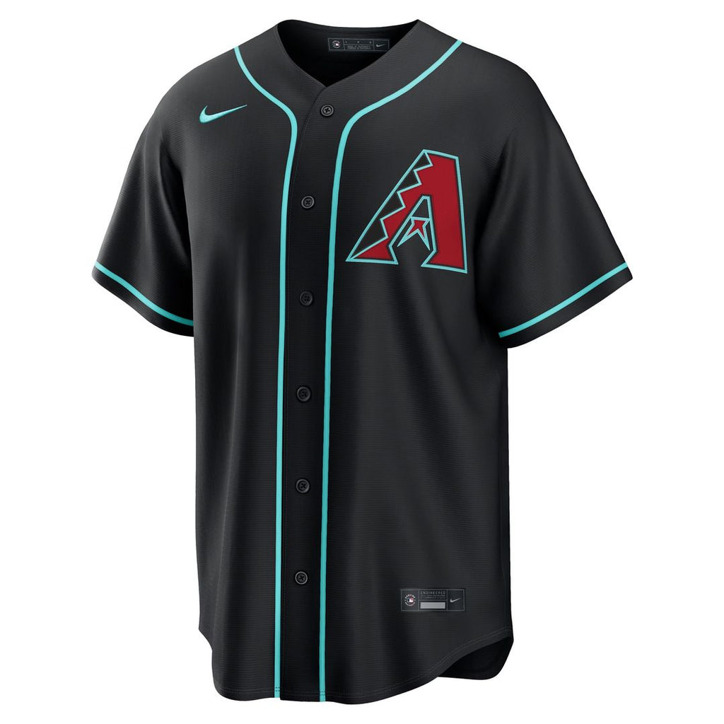 Arizona Diamondbacks Corbin Carroll Nike Alternate Replica Jersey - Black Team Jersey Sports Fan Apparel