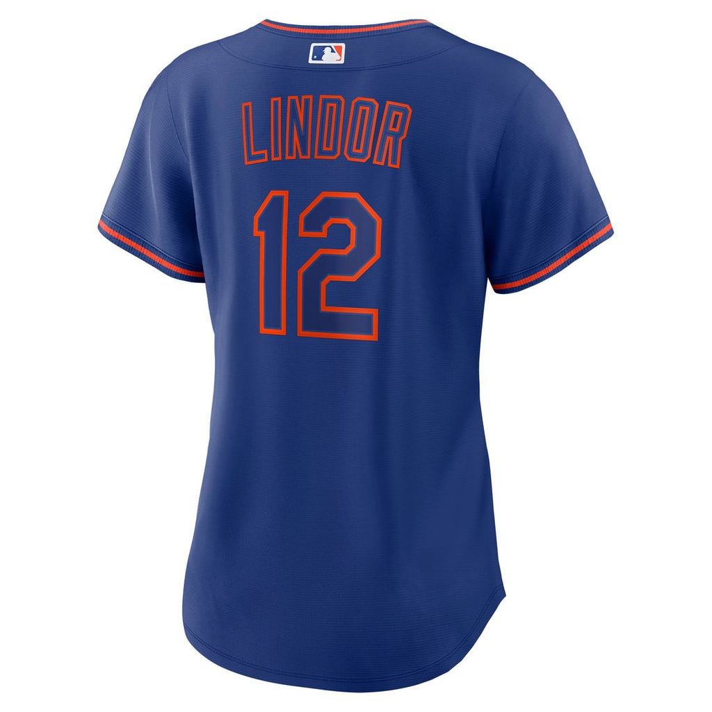New York Mets Francisco Lindor Nike Women's Alternate Replica Jersey - Royal Team Jersey Sports Fan Apparel