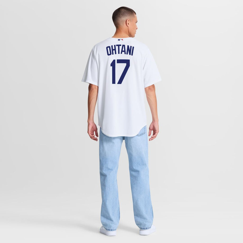 Los Angeles Dodgers Shohei Ohtani Nike Home Replica Jersey - White Team Jersey Sports Fan Apparel
