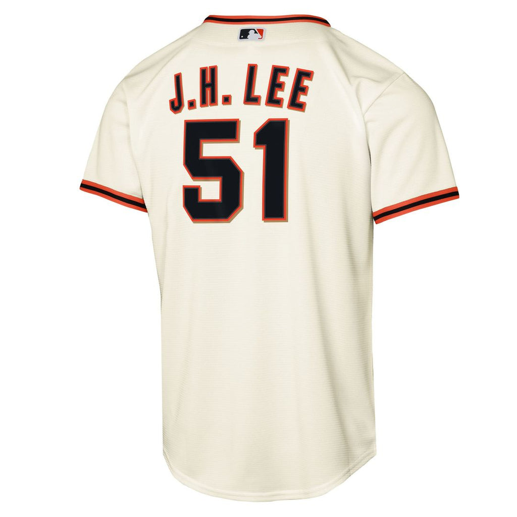 San Francisco Giants Jung Hoo Lee Nike Youth Home Replica Player Jersey - Cream Team Jersey Sports Fan Apparel