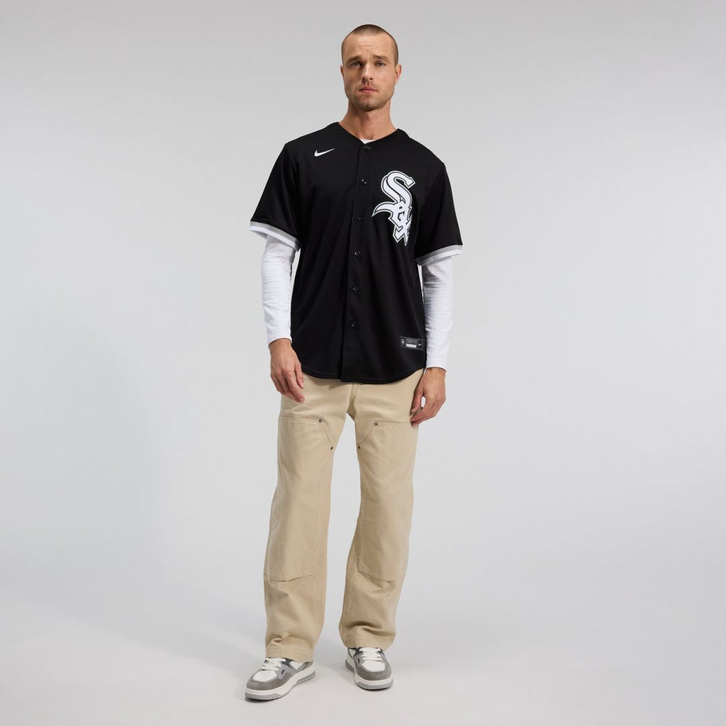 Chicago White Sox Nike Alternate Replica Team Jersey - Black Team Jersey Sports Fan Apparel