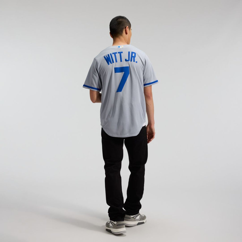 Kansas City Royals Bobby Witt Jr. Nike Road Replica Jersey - Gray Team Jersey Sports Fan Apparel