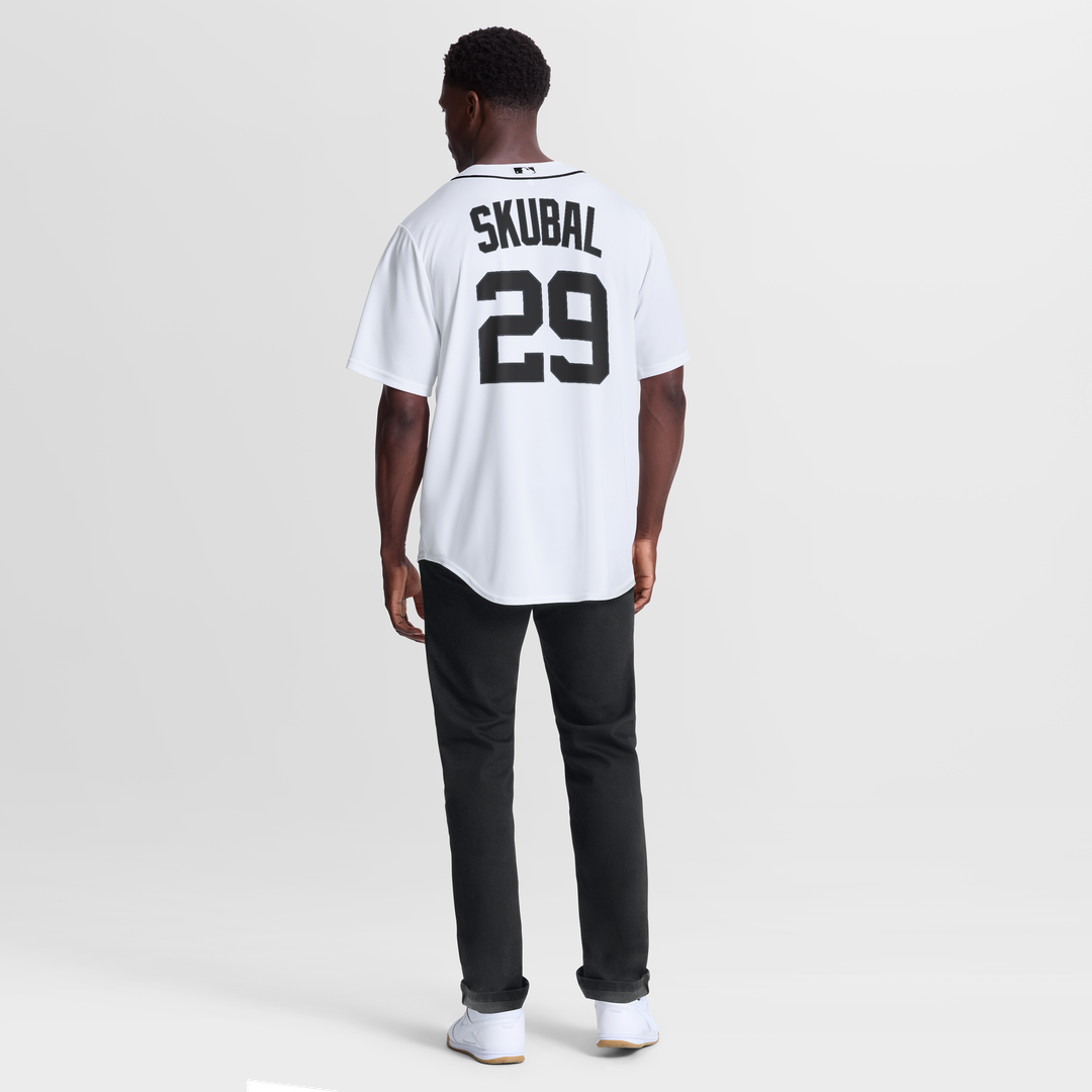 Detroit Tigers Tarik Skubal Nike Home Replica Jersey - White Team Jersey Sports Fan Apparel